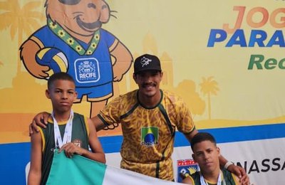 Esporte e educação que transformam vidas: Alunos e irmãos paratletas de São Miguel dos Campos vêm conquistando títulos