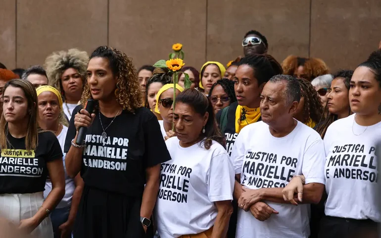 Julgamento do caso Marielle reúne familiares de réus e da vereadora no STF
