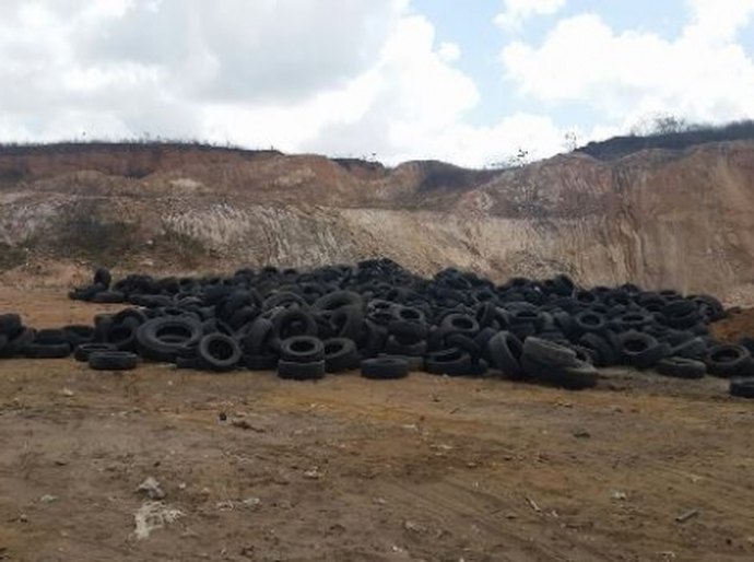 Estado recolhe mais de 8 mil pneus sem serventia nos municípios