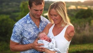 Bethany Hamilton e sua família - Foto: Divulgação