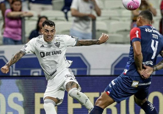 Com os reservas, Atlético-MG busca o empate e frustra o Fortaleza na volta do Brasileiro