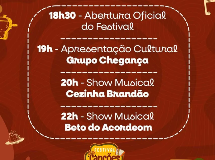 Pão de Açúcar celebra gastronomia, música e cultura no 1º Festival Canções e Sabores do Sertão