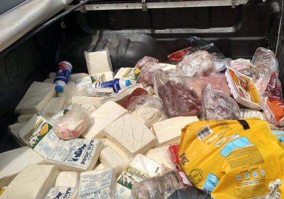 Vigilância Sanitária apreende uma tonelada de alimentos impróprios para consumo