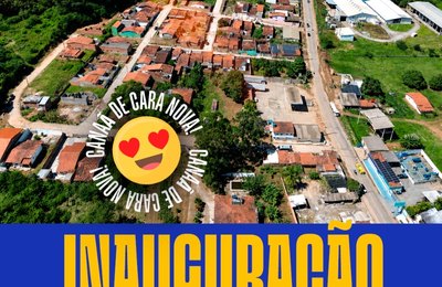 Tia Júlia confirma data para entrega das obras do Canaã