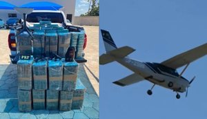 drogas-leonardo-aviao-fazenda-goias-10112023164347712 / Foto: Foto: PRF