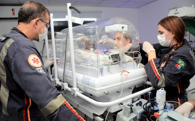 Samu Neonatal é referência na assistência a bebês com problemas de saúde em Alagoas