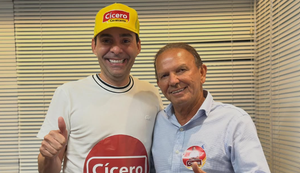 Kelmann Vieira e Cícero Cavalcante / Foto: reprodução/redes sociais/kelmannvieira