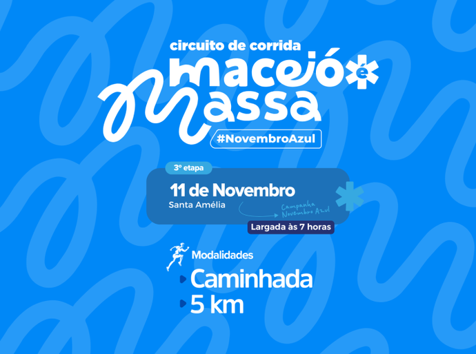 Etapa final do Circuito Maceió é Massa acontece neste sábado (11), na Santa Amélia