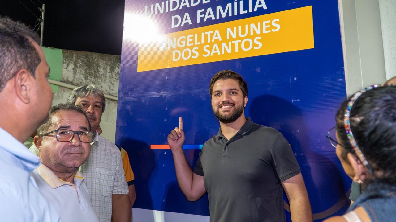 Prefeito Lucas Santos inaugura UBS no Povoado Lagoa Grande, em Traipu