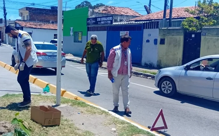 Vigilância Sanitária flagra descarte irregular de resíduos de saúde na Ponta Grossa