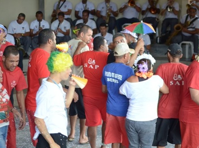 Atividades lúdicas marcam o carnaval do Centro Psiquiátrico Judiciário