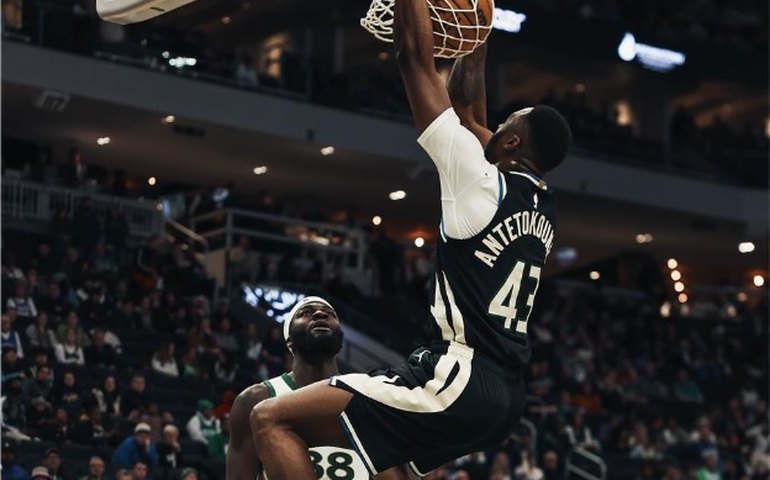 ‘Passeio’ dos Bucks contra o Celtics fez com que canal trocasse jogo transmitido nos EUA