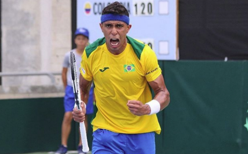 Thiago Monteiro perde e Colômbia empata com o Brasil no Zonal da Copa Davis