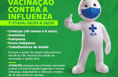 Palmeira dos Índios lança campanha de vacinação contra a Influenza na quinta (6)