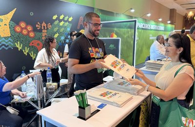 Setur apresenta Destino Alagoas na Abav Travel SP, em Campinas