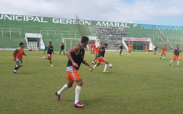 Recreativo fechou a semana de preparação para enfrentar o Dimensão Capela