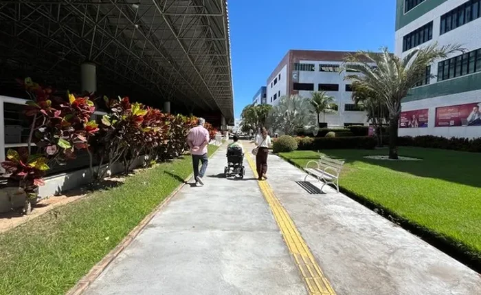 Inspeção do MPF identificou barreiras de acessibilidade em faculdade localizada no bairro Cruz das Almas, em Maceió