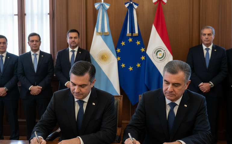 Argentina e Paraguai confirmam assinatura de acordo Mercosul-UE para 17 de janeiro