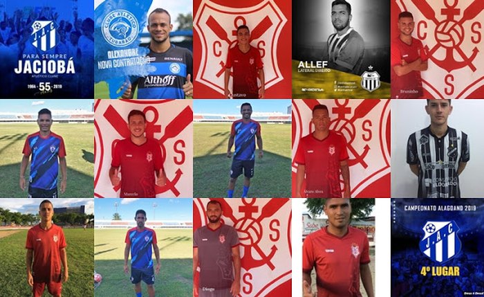 Jaciobá empresta 13 jogadores após o Campeonato Alagoano