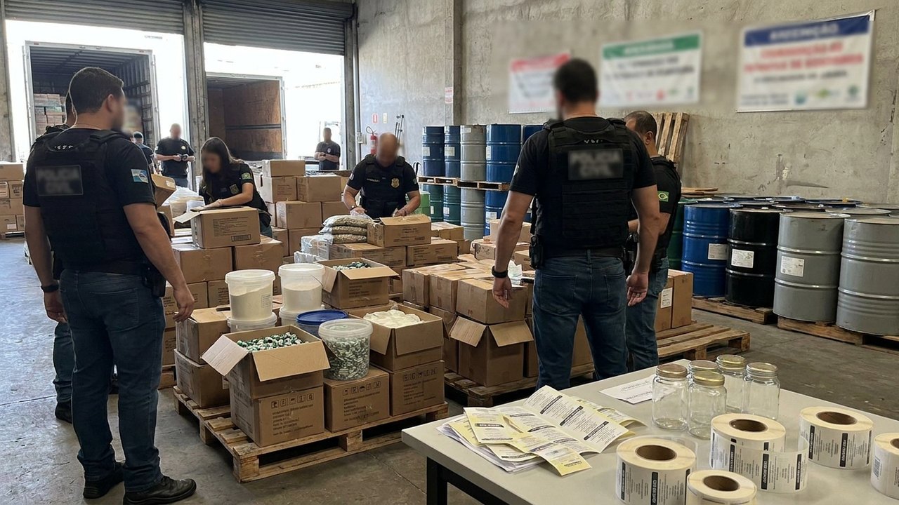 MP do Rio mira grupo suspeito de fabricar e vender suplementos falsificados