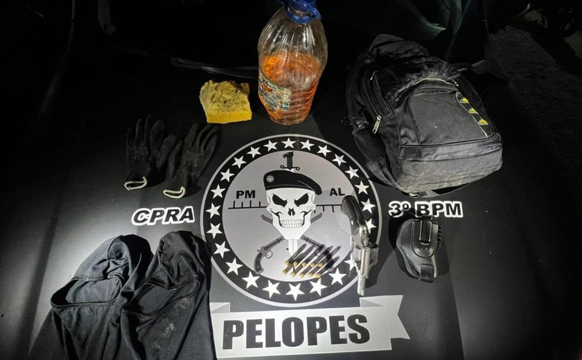 Em uma semana, PM-AL retira das ruas 23 armas de fogo e mais de 10 quilos de drogas