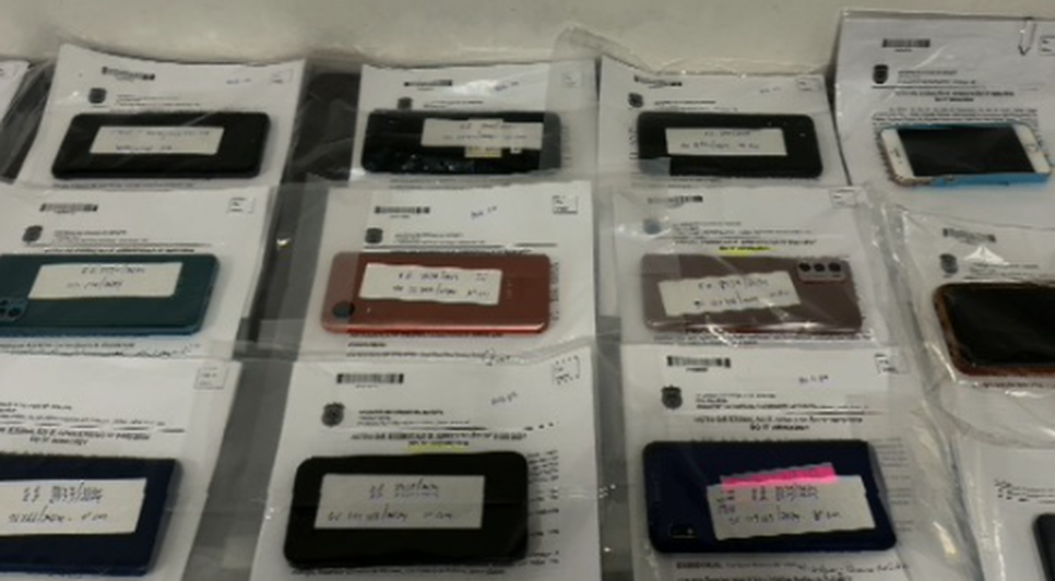50 CELULARES / Foto: Reprodução: Foto SSP