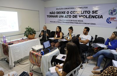 MP Comunitário: curso de mediação de conflitos formará novos multiplicadores para atuação no Vergel do Lago
