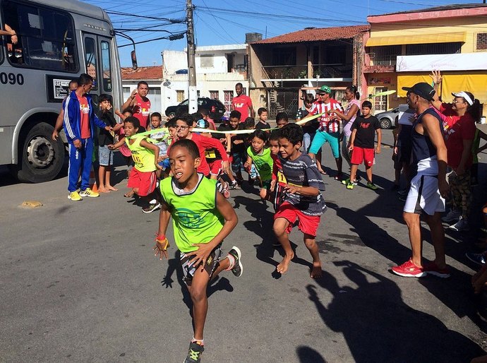 Maratoninha fortalece vínculos entre crianças atendidas no Cras
