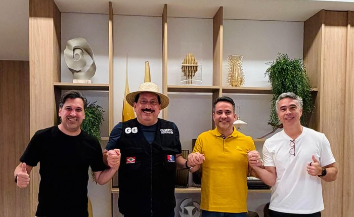 Isnaldo Bulhões, GG, Paulo Dantas e Rafael Brito