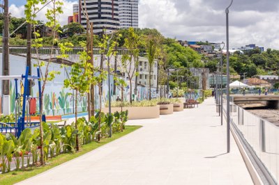Revitalização do Salgadinho transforma paisagem e atrai moradores ao centro de Maceió