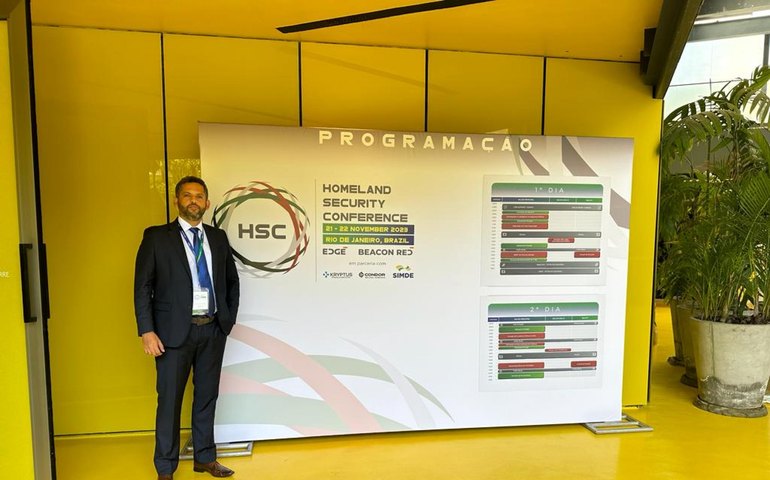 Delegado-geral Adjunto participa de evento internacional no Rio de Janeiro