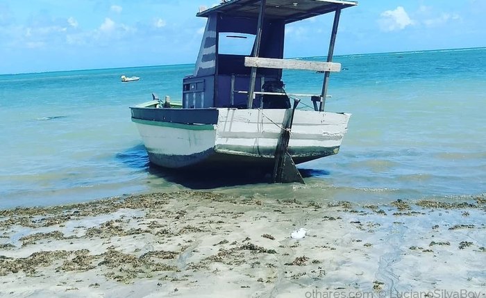 Barco pesqueiro em Alagoas