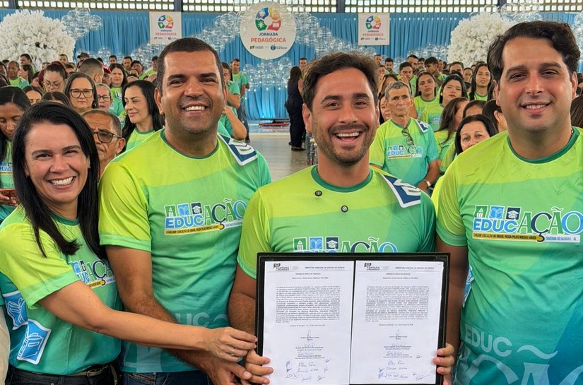 Com anúncio de novo espaço esportivo e formação continuada, educação de Santana do Mundaú segue acelerando