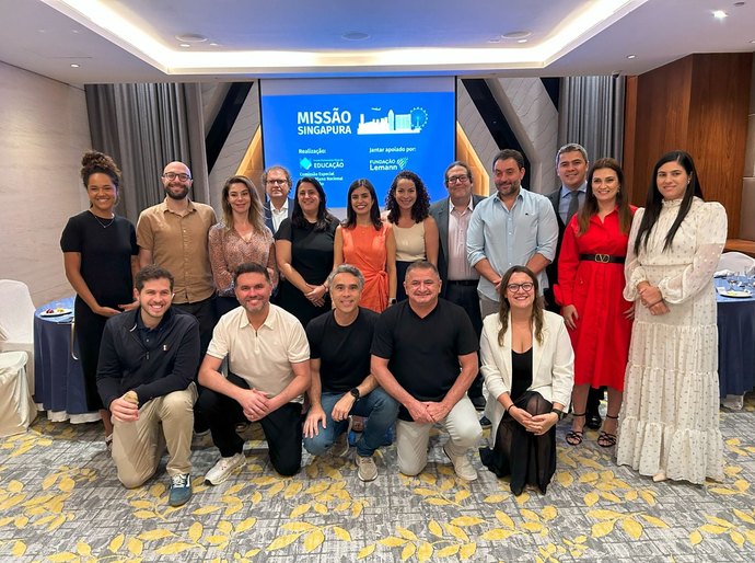 Rafael Brito leva Congresso a Singapura para conhecer melhor sistema de educação do mundo
