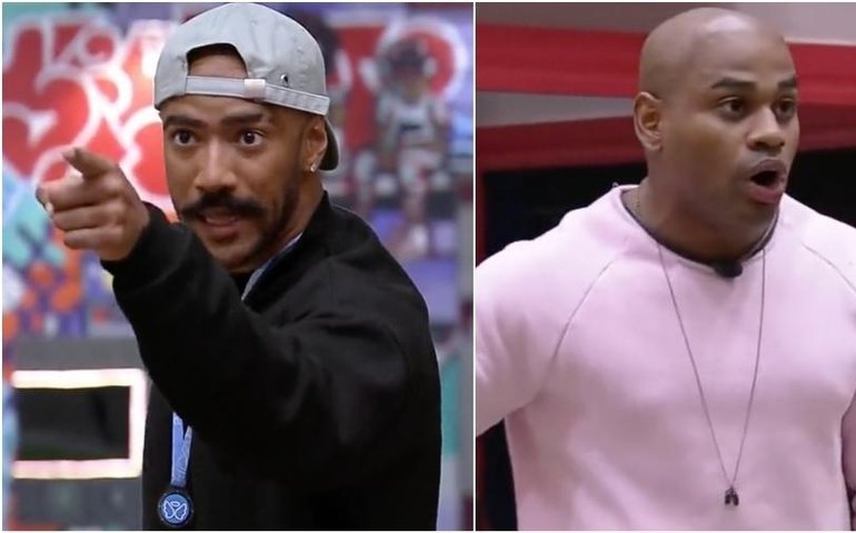 Treta entre Cezar e Ricardo marcam a madrugada após Jogo da Discórdia do 'BBB 23'