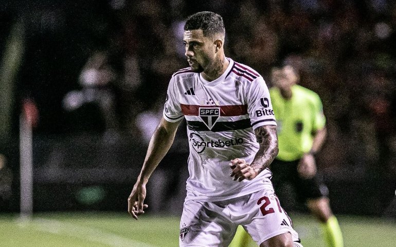 Wellington Rato treina e deve reforçar o São Paulo no clássico com Palmeiras