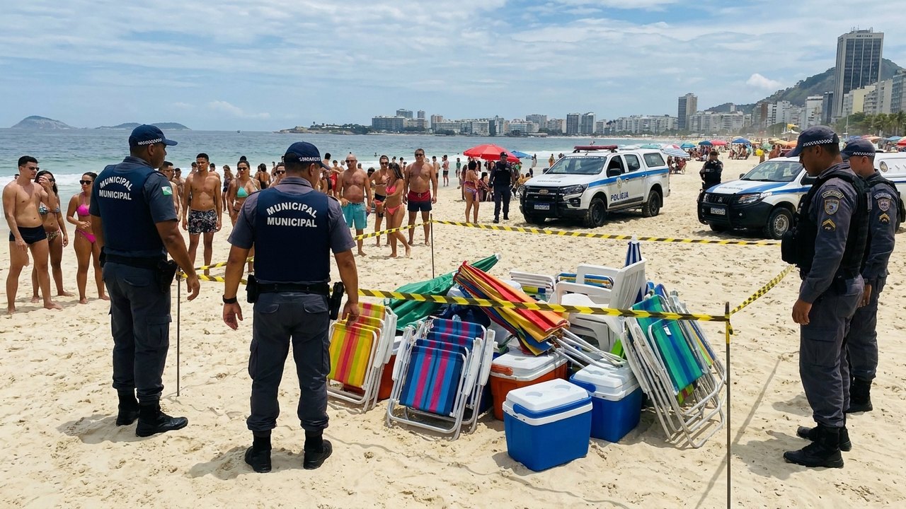 Choque de ordem na praia: operação Tolerância Zero começa nesta sexta no Rio
