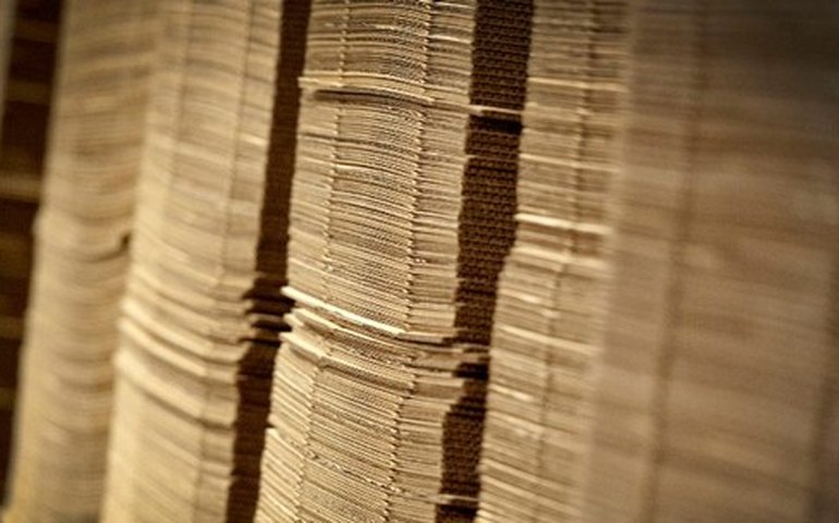 Expedição de caixas e papelão ondulado cai 4,3% em dezembro, diz Empapel