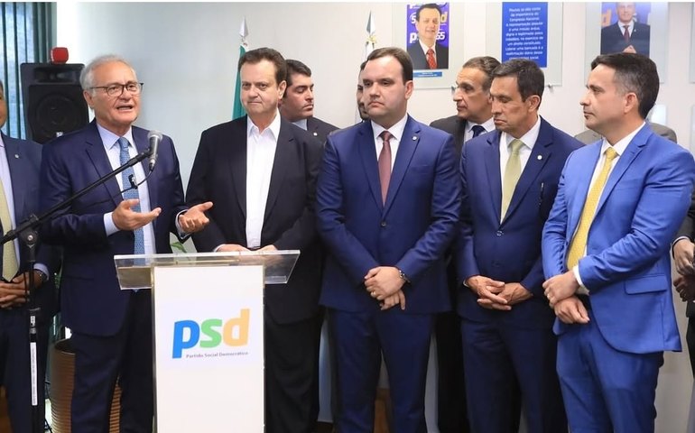 Filiação de Luciano Amaral ao PSD reúne cúpula política alagoana e nacional em Brasília
