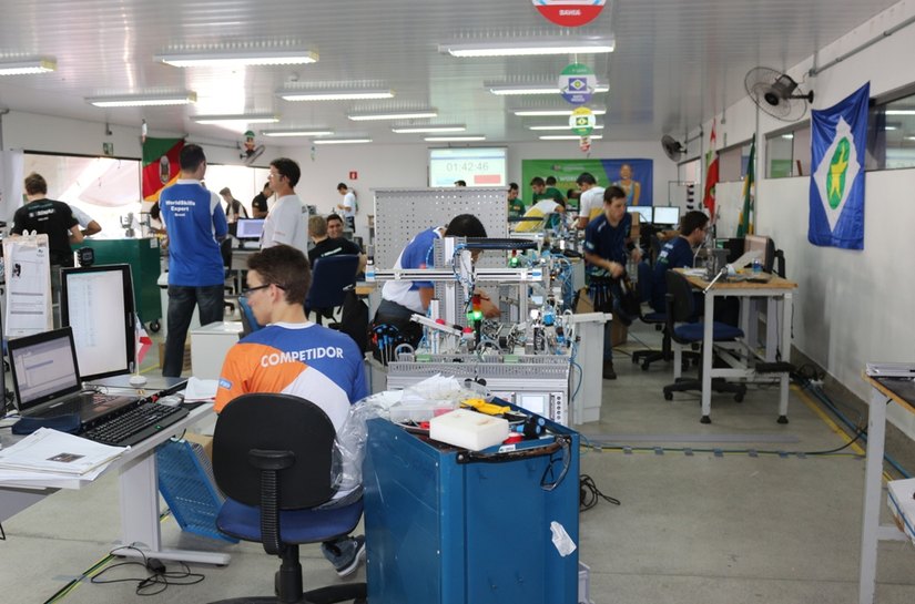 Senai/AL sedia seletiva nacional da Worldskills