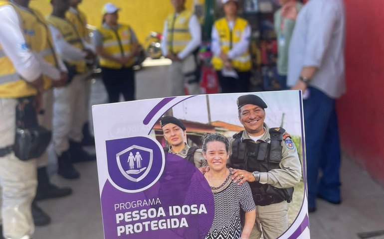 SSP e Ronda no Bairro promovem ação educativa de combate à violência contra pessoas idosas