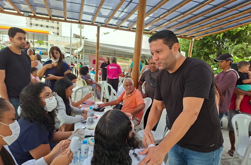 Nona edição do Saúde em Ação promove atendimentos gratuitos no São Jorge em parceria com o vereador Allan Pierre