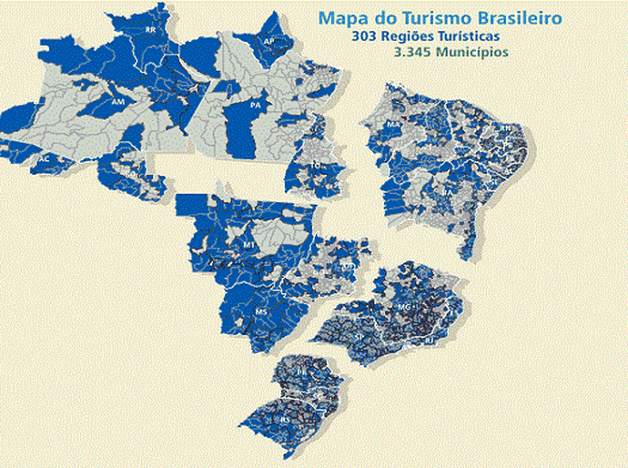 Prorrogado prazo para atualização do Mapa do Turismo Brasileiro
