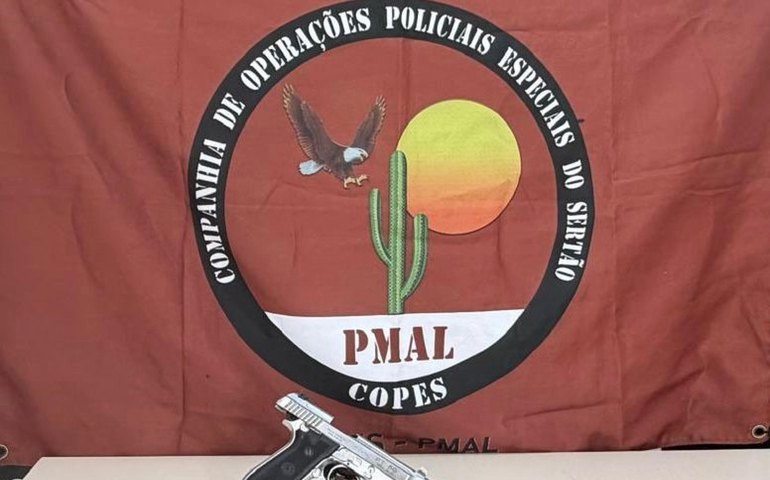 PM prende homem por posse irregular de arma de fogo em Maribondo