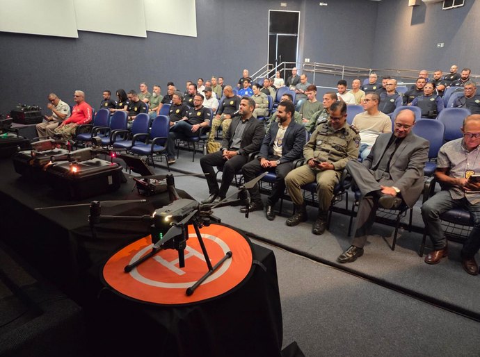 Polícia Civil promove curso de aplicação avançada com drones