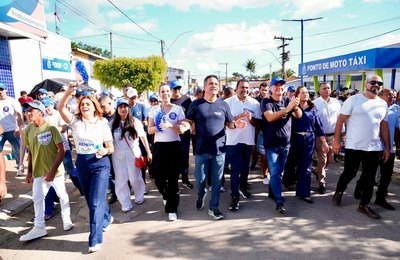 E﻿leições 2026: Beto Torres e Paula Santa Rosa demonstram força política e reúnem multidão de apoiadores em Belém
