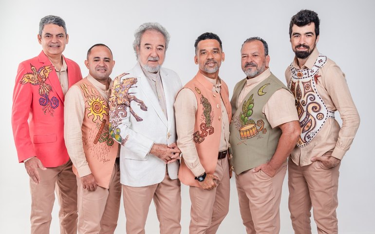 Quinteto Violado celebra 54 anos de carreira com show da turnê “Sertão” em Maceió