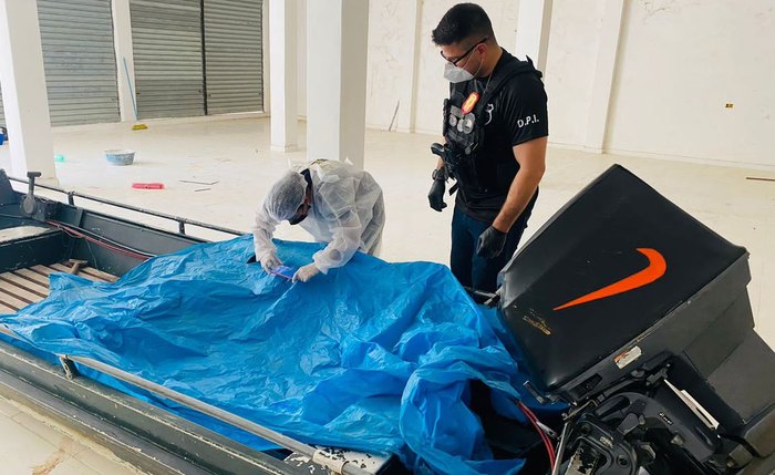 PF encontrou vestígios de sangue em embarcação de investigado