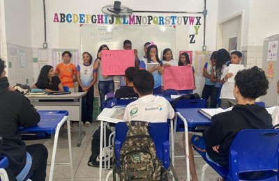 Eleição de grêmios escolares mobiliza estudantes da rede municipal de Maceió