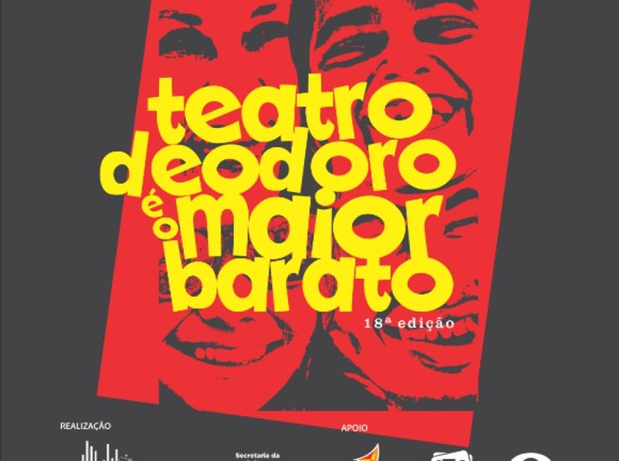 Lista com selecionados para 18ª edição do Teatro Deodoro é o Maior Barato é divulgada